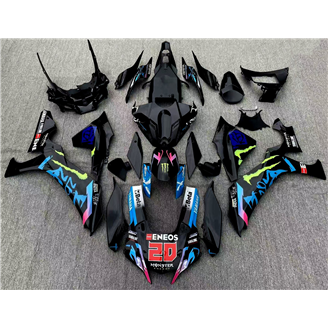 Lackierte Straße Verkleidung auf ABS kompatibel mit Yamaha R1 2015 - 2019 - MXPCAV19289