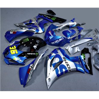 Carene stradali in abs verniciate compatibili con Suzuki Gsxr 1000 2017 - 2026 - MXPCAV19291