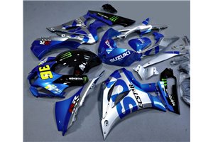 Carene stradali in abs verniciate compatibili con Suzuki Gsxr 1000 2017 - 2026 - MXPCAV19291
