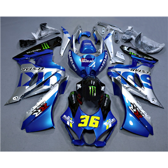 Carenados en abs pintados para la calle compatible para Suzuki Gsxr 1000 2017 - 2026 - MXPCAV19291