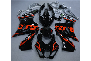 Lackierte Straße Verkleidung auf ABS kompatibel mit Suzuki Gsxr 1000 2017 - 2026 - MXPCAV19295