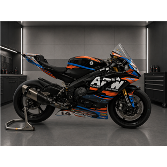 Painted Race Fairings Yamaha R6 2017 - 2026 - MXPCRV19313