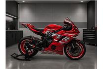 Lackierte Rennverkleidung Yamaha R6 2017 - 2026 - MXPCRV19314