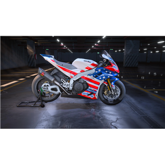 Lackierte Rennverkleidung Aprilia RSV4 2025 - 2026 - MXPCRV19349