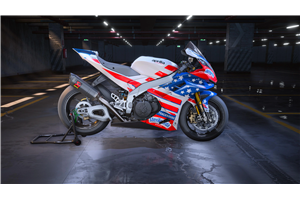 Lackierte Rennverkleidung Aprilia RSV4 2025 - 2026 - MXPCRV19349