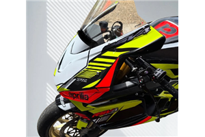 Lackierte Rennverkleidung Aprilia RSV4 2025 - 2026 - MXPCRV19376