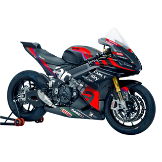 Lackierte Rennverkleidung Aprilia RSV4 2025 - 2026 - MXPCRV19373