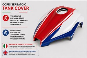 Copriserbatoio verniciato Kawasaki Ninja ZX4-R 2024 - 2026 - MXPCRV17447