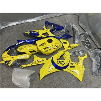 Lackierte Straße Verkleidung auf ABS kompatibel mit Yamaha R7 2021 - 2024 - MXPCAV19394