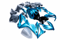 Carene stradali in abs verniciate compatibili con Honda Cbr 650 R 2024 - 2026 - MXPCAV19467