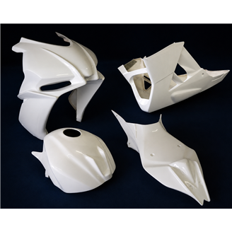 Complete fairings,full tank cover, without front fender - MXPCRD19489
