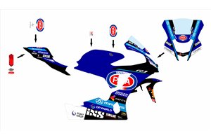 Carenage Racing Peint Yamaha R1 2015 - 2019 - MXPCRV19503