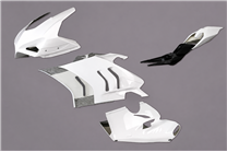 Ducati Panigale V4 fairings in 5 pieces without front fender for stock exhaust - MXPCRD12635 2