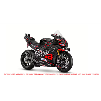 Carénages Racing Peints Aprilia RSV4 2025-2026 + Cache-Réservoir + Aileron Avant - MXPCRV19517