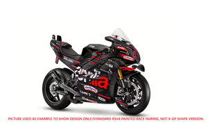 Carénages Racing Peints Aprilia RSV4 2025-2026 + Cache-Réservoir + Aileron Avant - MXPCRV19517