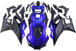 Lackierte Straße Verkleidung auf ABS kompatibel mit Yamaha R3 2019 -2021 - MXPCAV19524