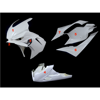 Carénages Aprilia RSV4 2025 - 2026 sans Pare-boue - MXPCRD19382