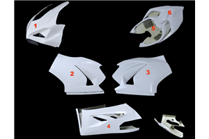 Ducati Panigale 955 V2 2020 - 2024 sans Pare-boue Racing Échappement bas comme indiqué sur la photo- MXPCRD17612