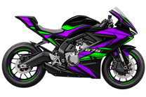 Carenage Racing Peint CF Moto 675SR-R 2026 - MXPCRV19542