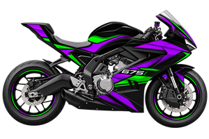 Carene Racing Verniciate CF Moto 675SR-R 2026 - MXPCRV19542