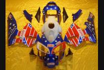 Lackierte Straße Verkleidung auf ABS kompatibel mit Honda CBR 600 RR 2003 - 2004 - MXPCAV3172