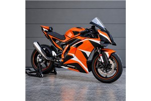 Lackierte Rennverkleidung KTM RC990R 2026 - MXPCRV19564