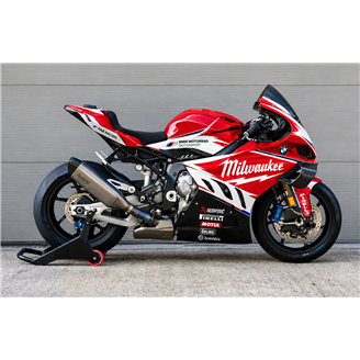 Lackierte Racing-Verkleidung für BMW M 1000 RR 2025–2026 + Tankabdeckung + Flügel Rechts und Links - MXPCRV19591