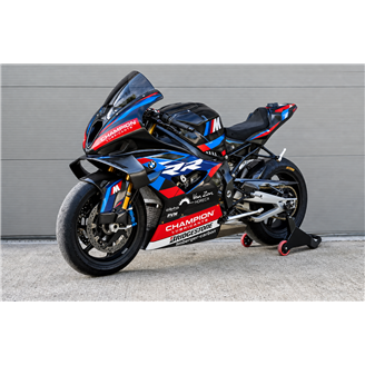 Lackierte Racing-Verkleidung für BMW M 1000 RR 2025–2026 + Tankabdeckung + Flügel Rechts und Links - MXPCRV19599