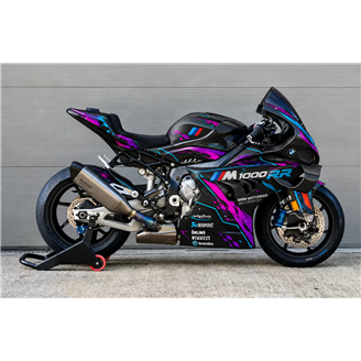 Painted Racing Fairings for BMW M 1000 RR 2025–2026 + Tank Cover + Right and Left Wings - MXPCRV19600
