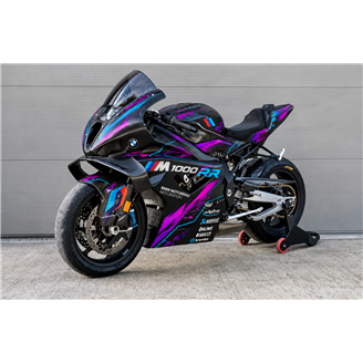 Carénages Racing Peints pour BMW M 1000 RR 2025–2026 + Couvre-réservoir + Ailerons Droit et Gauche - MXPCRV19600