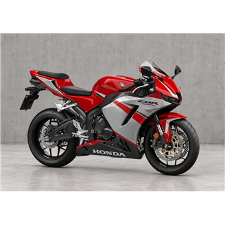 Lackierte Straße Verkleidung auf ABS kompatibel mit Honda CBR 600 RR 2024 - 2026 - MXPCAV19679