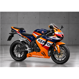 Lackierte Straße Verkleidung auf ABS kompatibel mit Honda CBR 600 RR 2024 - 2026 - MXPCAV19692