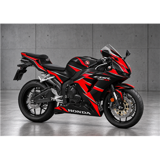 Carenados en abs pintados para la calle compatible con Honda CBR 600 RR 2024 - 2026 - MXPCAV19693