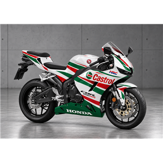 Carenados en abs pintados para la calle compatible con Honda CBR 600 RR 2024 - 2026 - MXPCAV19694