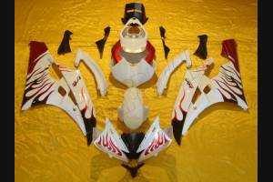 Painted street fairings in abs compatible with Yamaha R6 2006 - 2007 - MXPCAV3210