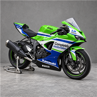 Carenage Racing Peint Kawasaki Zx6-R 2024-2026+Le cache-réservoir - MXPCRV19852
