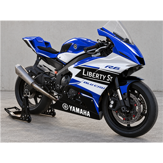Lackierte Rennverkleidung Yamaha R6 2017 - 2026 - MXPCRV19855