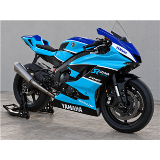 Lackierte Rennverkleidung Yamaha R6 2017 - 2026 - MXPCRV19856