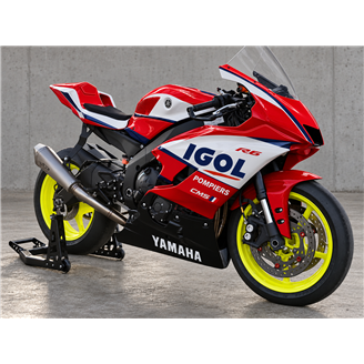 Carenage Racing Peint Yamaha R6 2017 - 2026 -MXPCRV19860