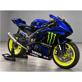 Lackierte Rennverkleidung Yamaha R6 2017 - 2026 - MXPCRV19866