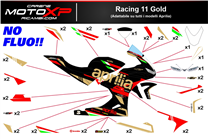 Kit Autocollants compatible avec Aprilia RSV4 2021 - 2023 - MXPKAD16491