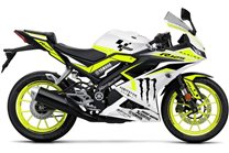 Painted street fairings in abs compatible with Yamaha YZF R125 2019 - 2020 - MXPCAV16661