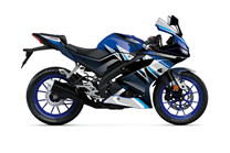 Painted street fairings in abs compatible with Yamaha YZF R125 2019 - 2020 - MXPCAV16663
