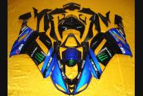 Painted street fairings in abs compatible with Kawasaki ZX6R 2007 - 2008 - MXPCAV3235