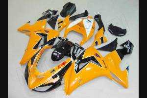 Lackierte Straße Verkleidung auf ABS kompatibel mit Kawasaki ZX10R 2006 - 2007 - MXPCAV3237