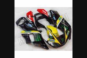 Lackierte Straße Verkleidung auf ABS kompatibel mit Yamaha R6 1999 - 2002 - MXPCAV3256