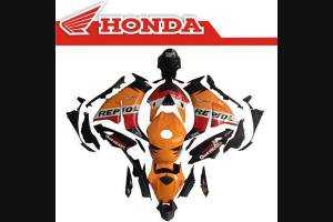Lackierte Straße Verkleidung auf ABS kompatibel mit Honda Cbr 1000 2012 - 2016 - MXPCAV3383