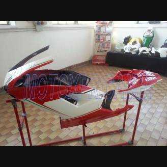 Lackierte Straße Verkleidung auf ABS kompatibel mit Ducati 848 1098 1198 - MXPCAV3420