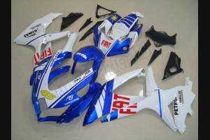 Lackierte Straße Verkleidung auf ABS kompatibel mit Suzuki Gsxr 600/750 2008 - 2010 - MXPCAV3442