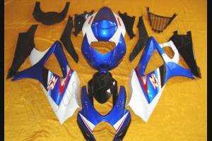 Lackierte Straße Verkleidung auf ABS kompatibel mit Suzuki Gsxr 600/750 2008 - 2010 - MXPCAV3443